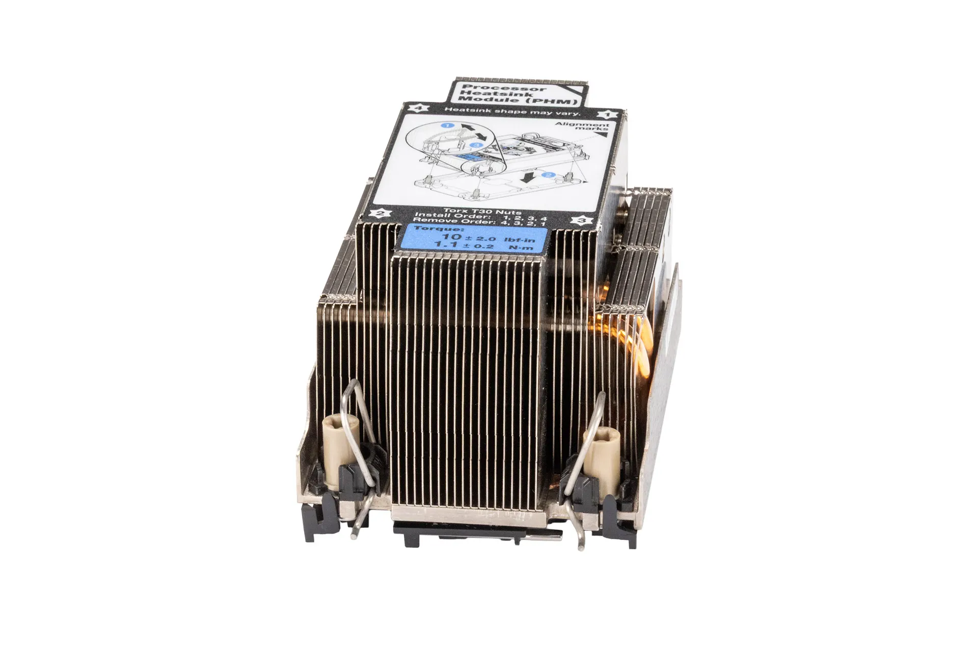 Lenovo CPU Kühler Heatsink Standard 4x Heatpipes für SR650v2