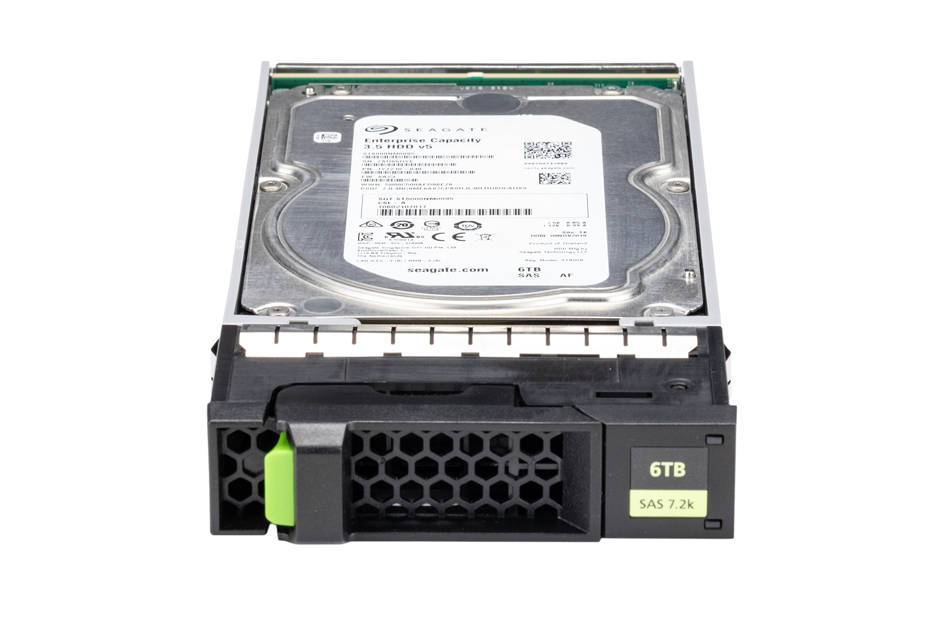Fujitsu 6TB 12G SATA HDD 7.2k, 3.5 Zoll LFF Festplatte für Server