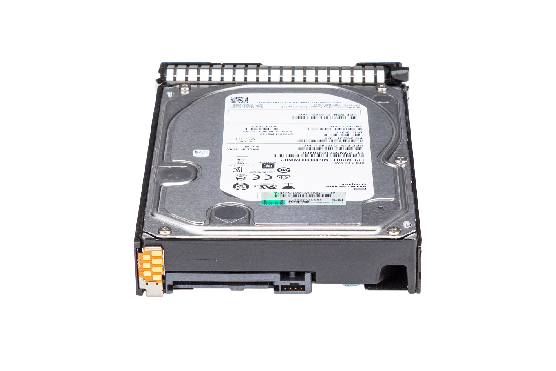 HPE 8TB 12G SAS HDD 7.2k, 3.5" LFF Festplatte für Server