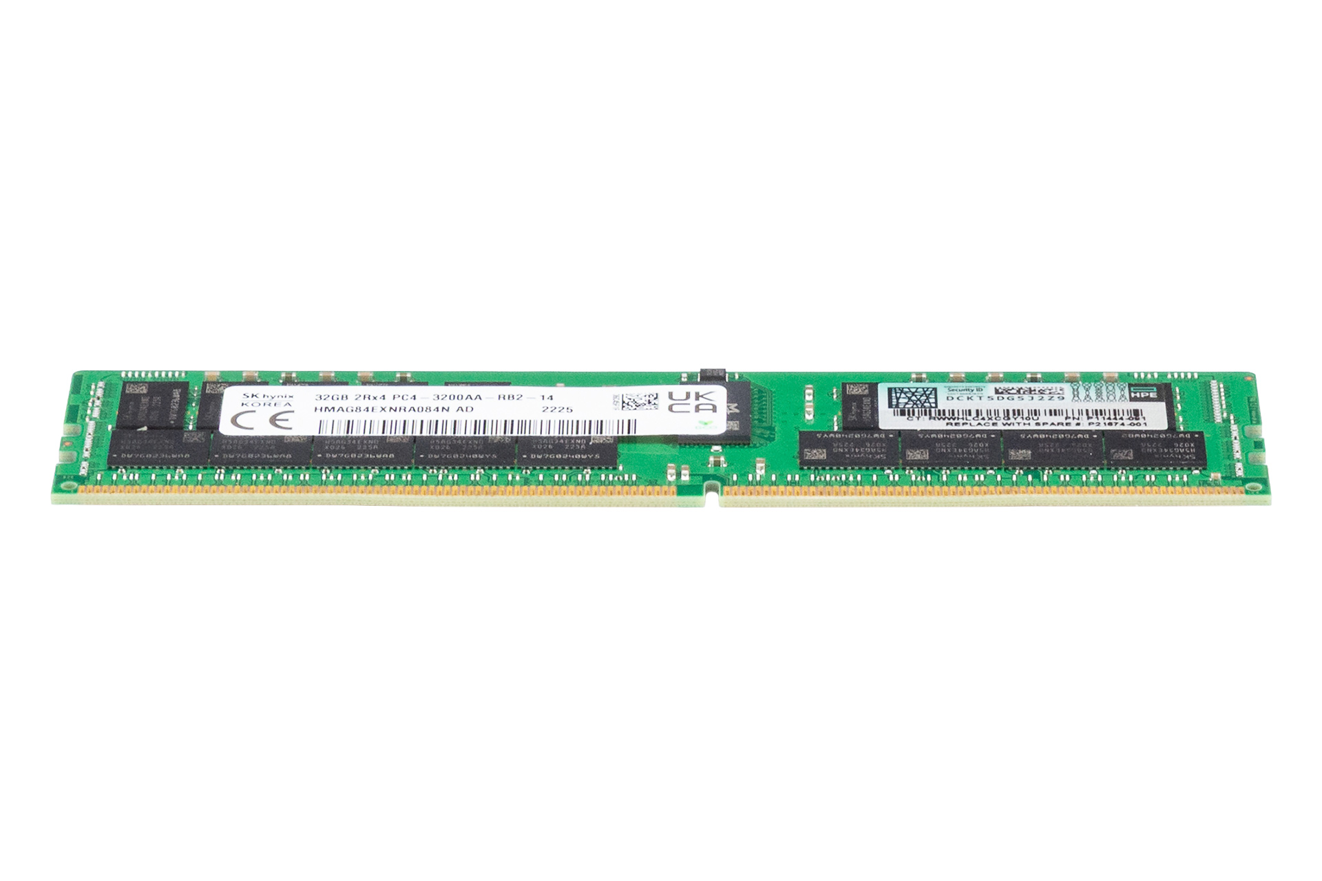 HPE 32GB DDR4 RAM 2Rx4 PC4-3200AA-RB2 regECC