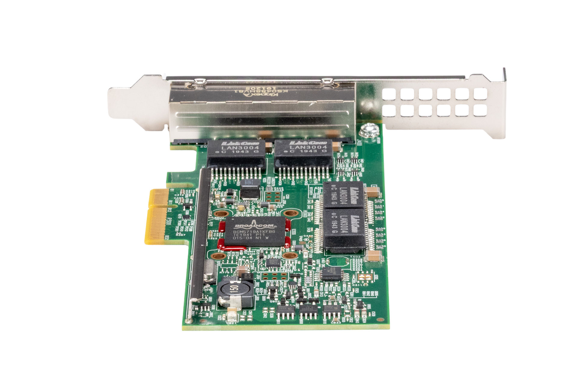 Dell Broadcom BCM5719 1GbE Netzwerkkarte Ethernet RJ45 Quad Port PCIe NIC