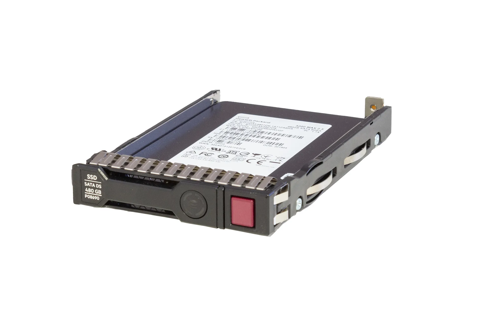 HPE SSD 480GB 6G SATA 2.5" SFF Mixed Use Solid State Drive für Gen8-Gen10 Server