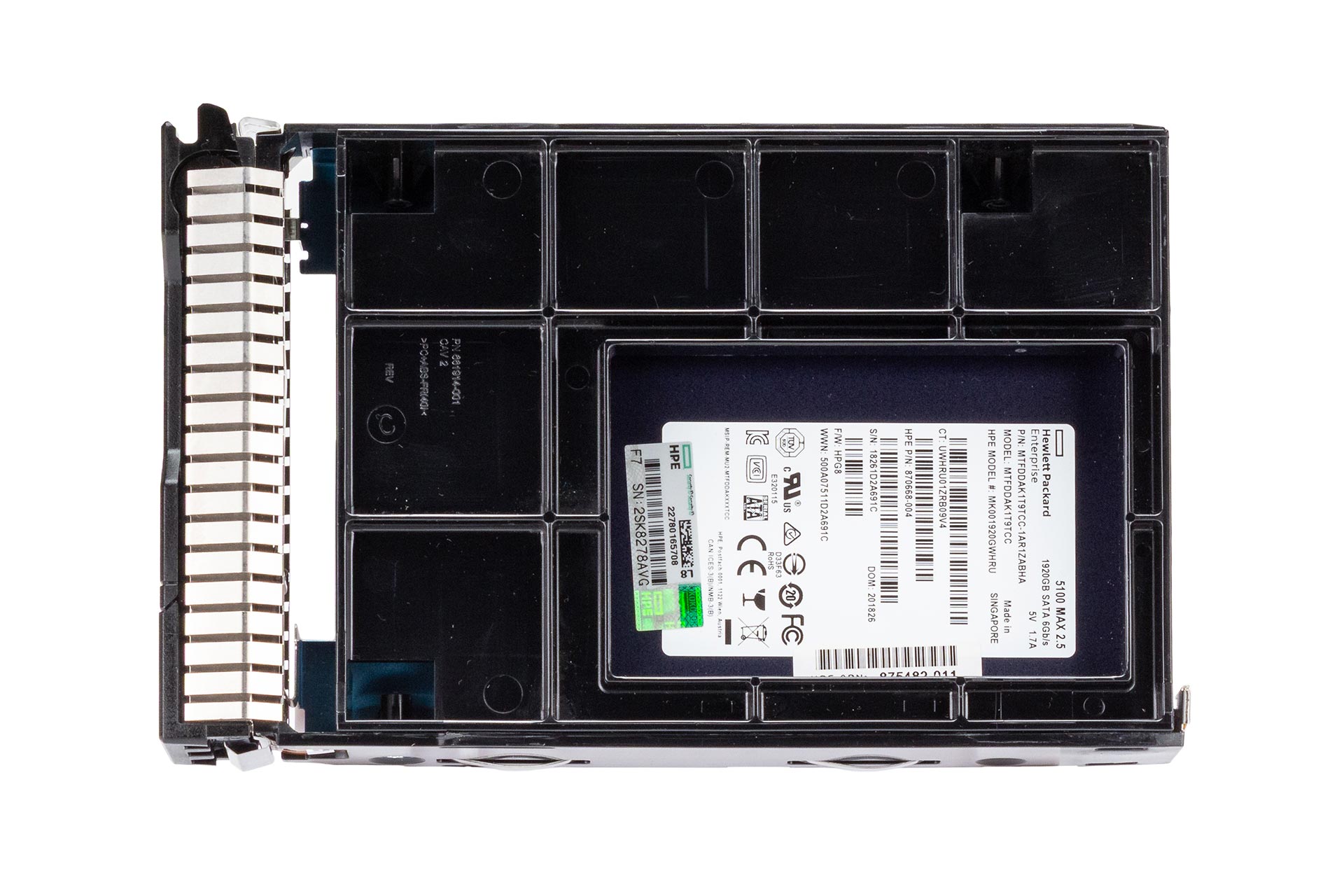 HPE 1.92TB 6G SATA SSD