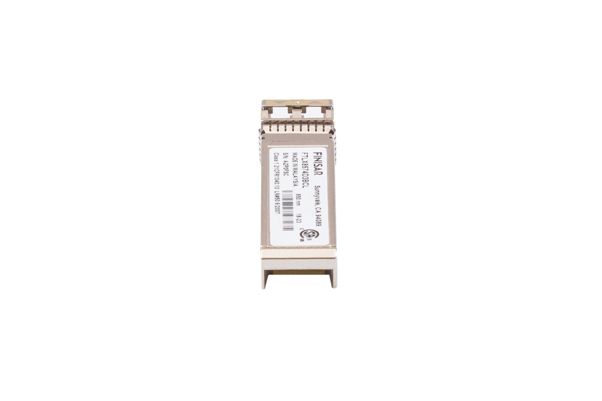 Finisar GBIC 10GbE SFP+, 850nm Finisar GBIC 10GbE SFP+, 850nm
