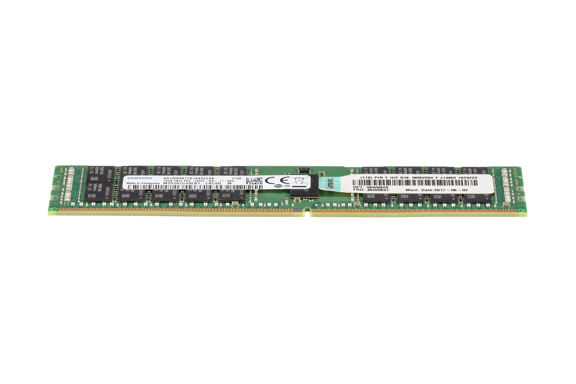 Lenovo 16GB DDR4 RAM 2Rx4 PC4-2400T (Samsung M393A2G40EB1)