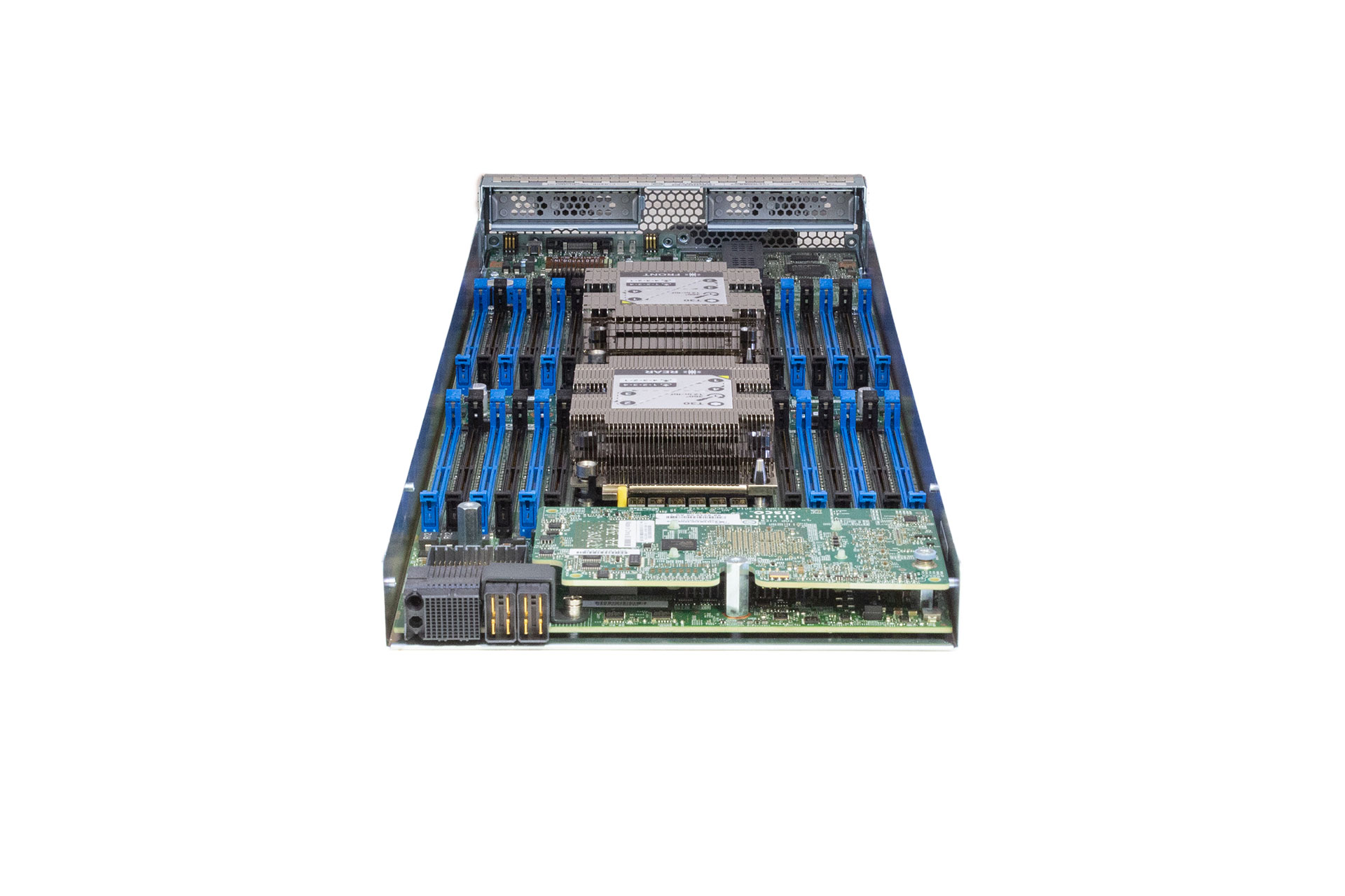 CISCO UCS B200 M5 Blade Server CTO, incl. 2x Heatsink, 1x UCSB-MLOM-40G