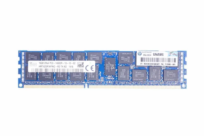 HPE RAM 16GB 2Rx4 PC3-14900R, 715274-001 HPE RAM 16GB 2Rx4 PC3-14900R, 715274-001
