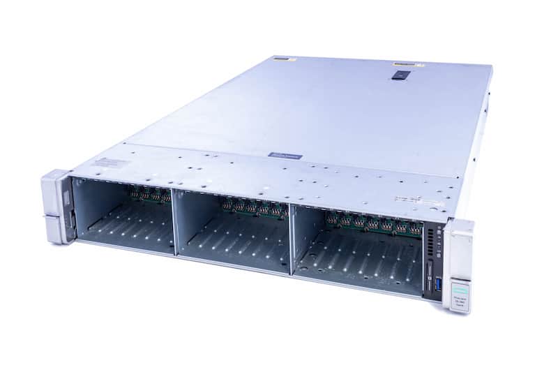 HPE ProLiant DL380 Gen9 v4 Rack Server CTO, 26xSFF, P440ar/2G incl. Sas-Exp & Battery, 2x800W