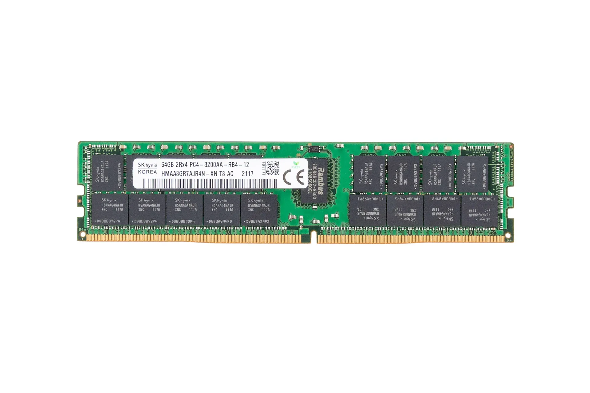 HYNIX 64GB DDR4 RAM 2Rx4 PC4-3200AA-RB4-12 regECC HYNIX 64GB DDR4 RAM 2Rx4 PC4-3200AA-RB4-12 regECC