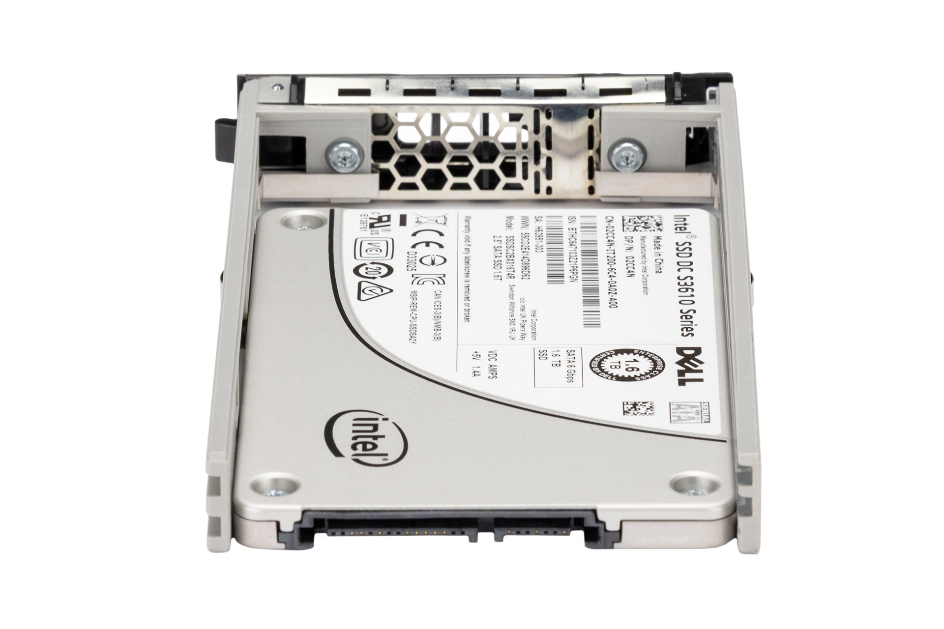Dell 1.6TB 6G SATA SSD, 2.5 Zoll SFF Festplatte für Server