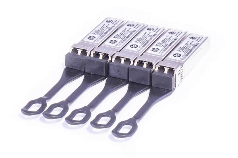 HPE GBIC 16GB FC SW SFP+ Tranceiver, 5-Pack