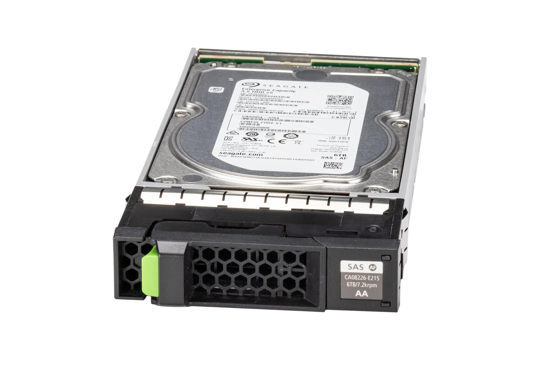 Fujitsu 6TB 12G SAS HDD 7.2k, 3.5 Zoll LFF Storage Festplatte für Eternus DX Fujitsu 6TB 12G SAS HDD 7.2k, 3.5 Zoll LFF Storage Festplatte für Eternus DX