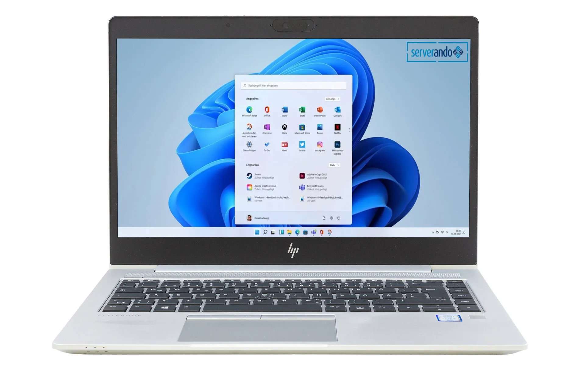 HP EliteBook 840 G6, i5-8365U 1.6GHz, 4-Core, 8GB PC4, 256GB NVMe SSD, 14 Zoll, Win11Pro