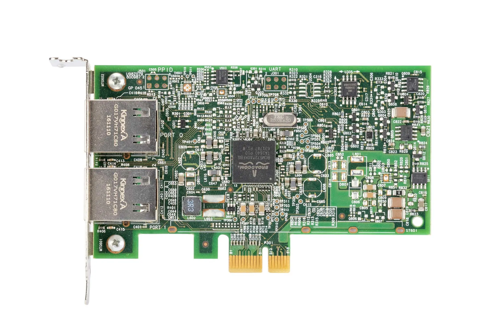 HPE 332T 1Gb Netzwerkkarte RJ45 Dual Port Low Profile PCI-e NIC