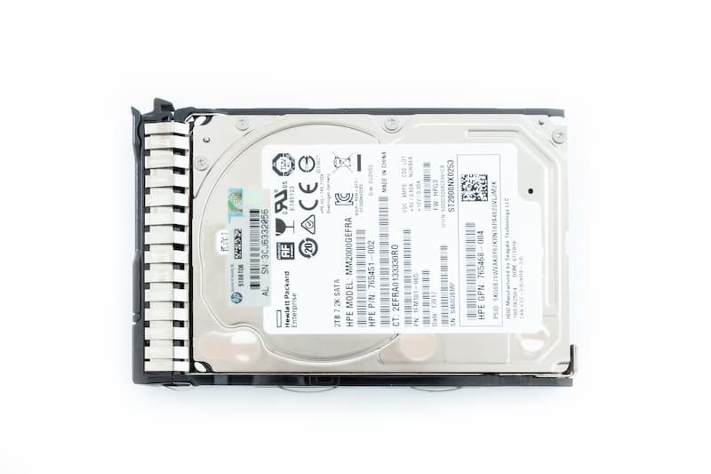 HPE HDD 2TB 6G SATA 7.2k 2.5“ SC