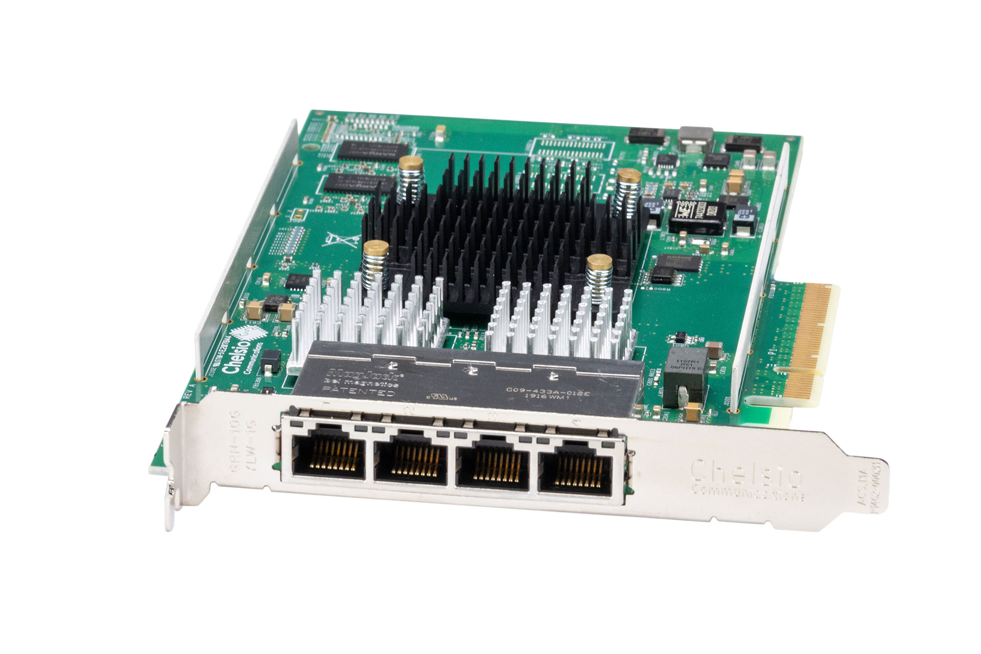 DELL Chelsio T540-BT 10GbE Netzwerkkarte RJ45 Quad Port PCI-e NIC