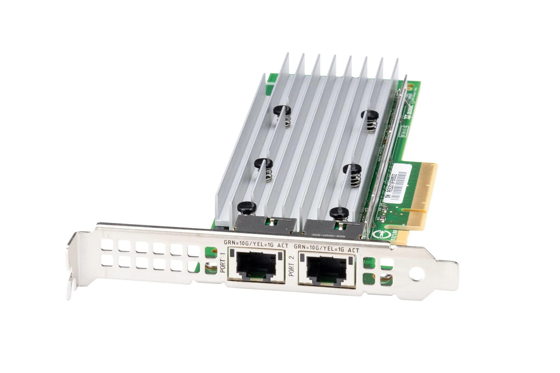 Dell Qlogic QL41162HFRJ 10GbE Netzwerkkarte RJ45 Dual Port PCIe NIC Dell Qlogic QL41162HFRJ 10GbE Netzwerkkarte RJ45 Dual Port PCIe NIC