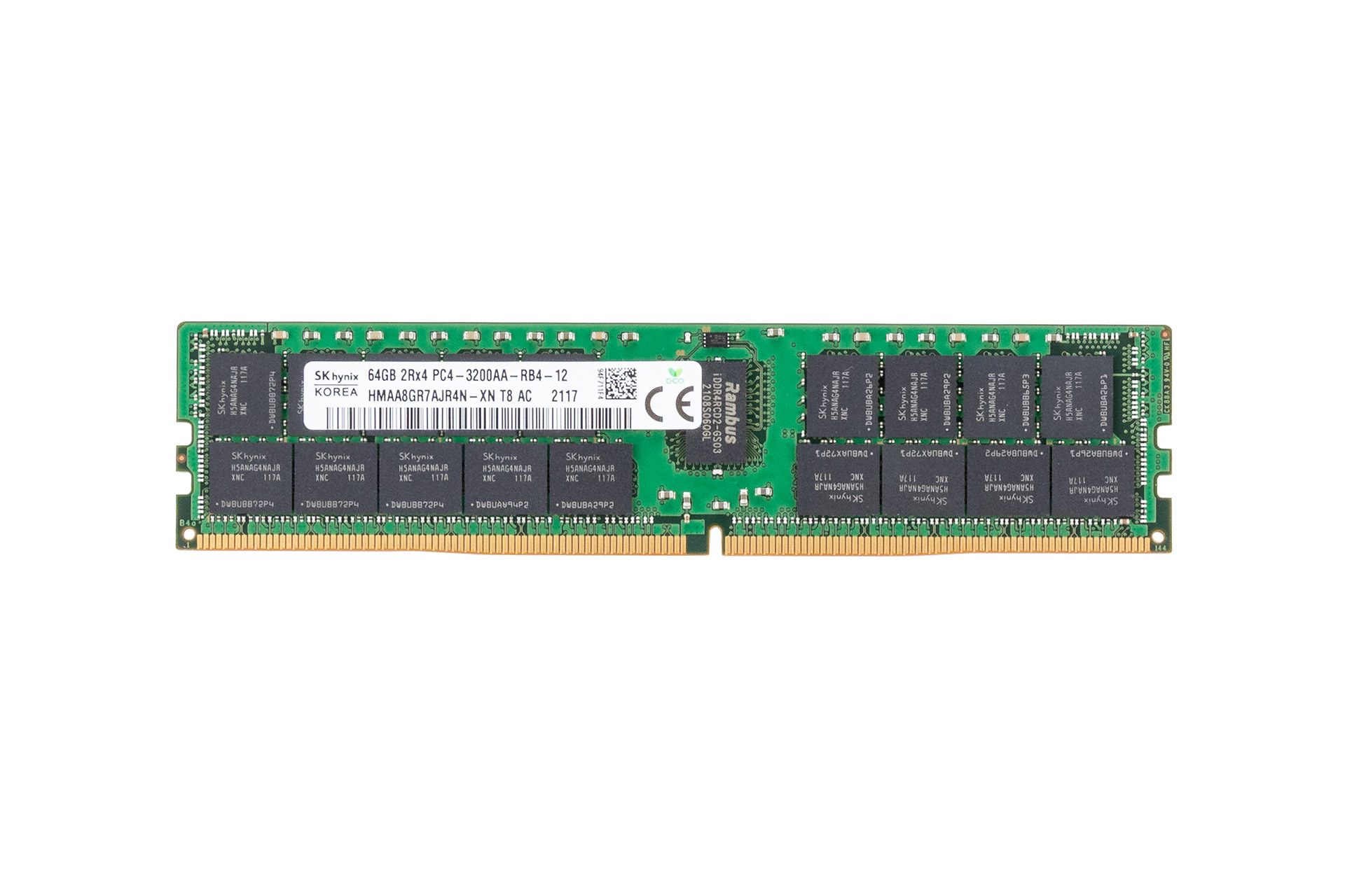 HYNIX 64GB DDR4 RAM 2Rx4 PC4-3200AA-RB4-12 regECC