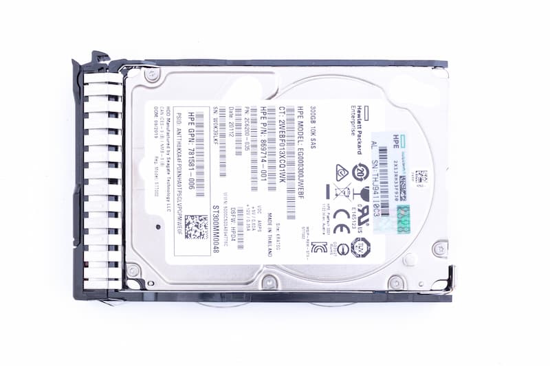 HP HDD 300GB 12G SAS 10k 2.5" SC