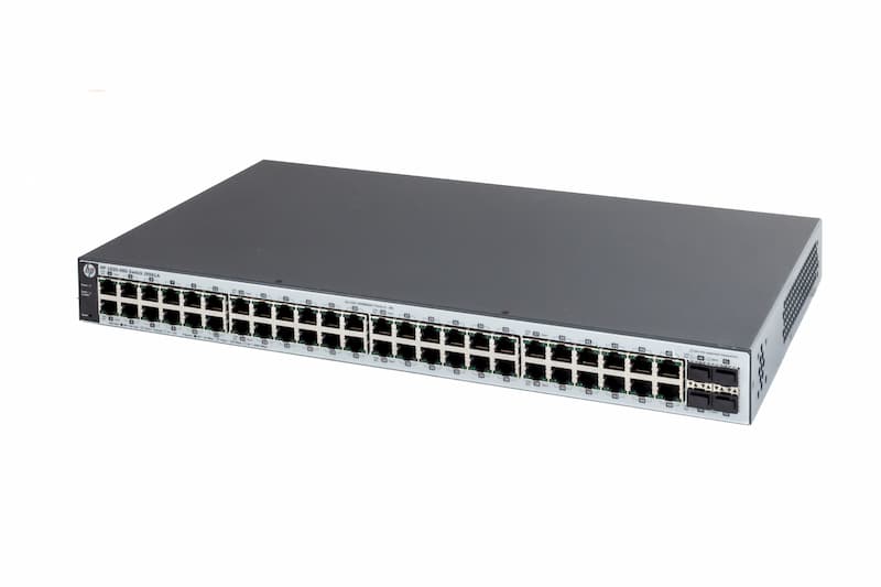 HPE Switch OfficeConnect 1820-48G, 48x RJ45 GbE, 4x SFP GbE, managed