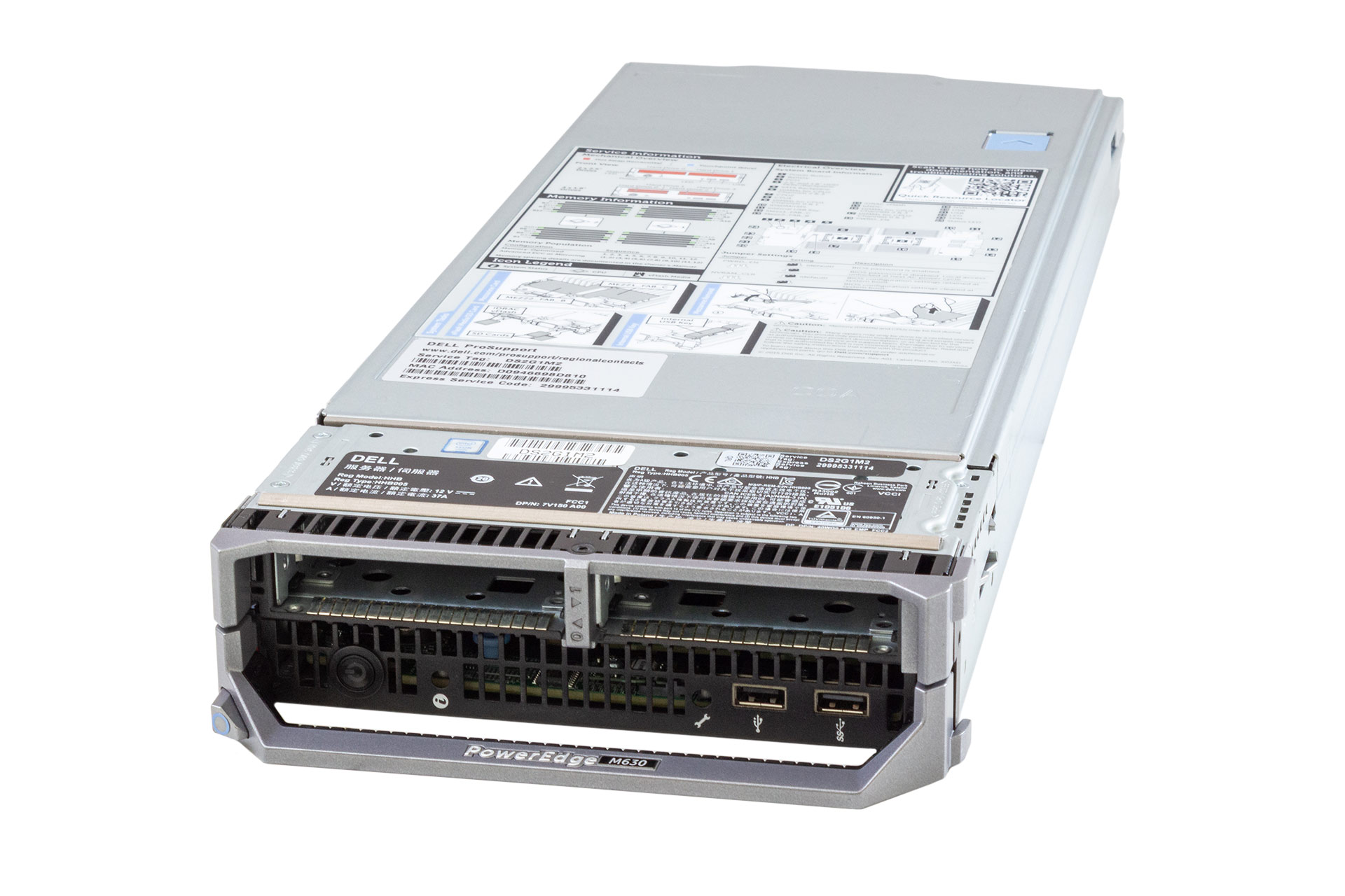 DELL Poweredge M630 Blade Server DELL Poweredge M630 Blade Server