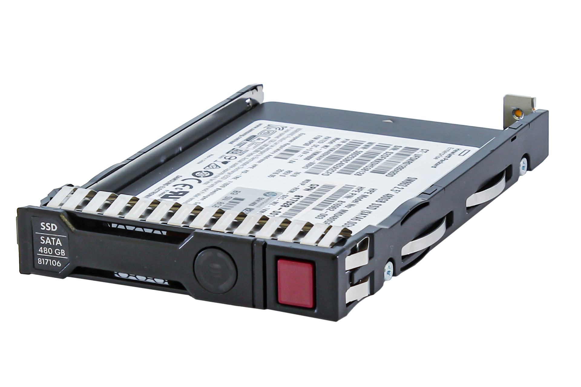 HPE SSD 480GB 6G SATA 2.5" SC MU