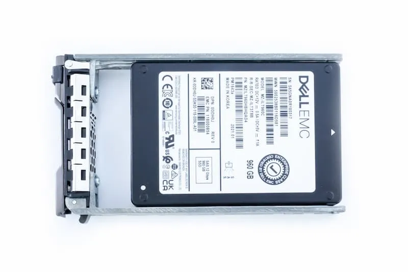 Dell SSD 960GB 12G SAS 2.5" Compellent Tray