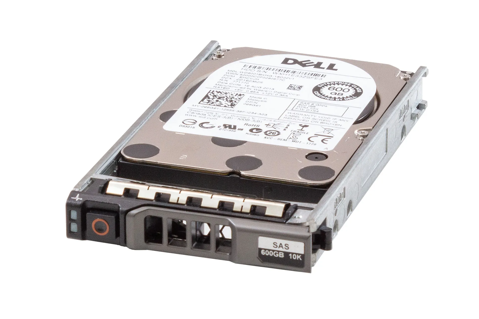 DELL HDD 600GB 6G SAS 10k 2.5" SFF Festplatte