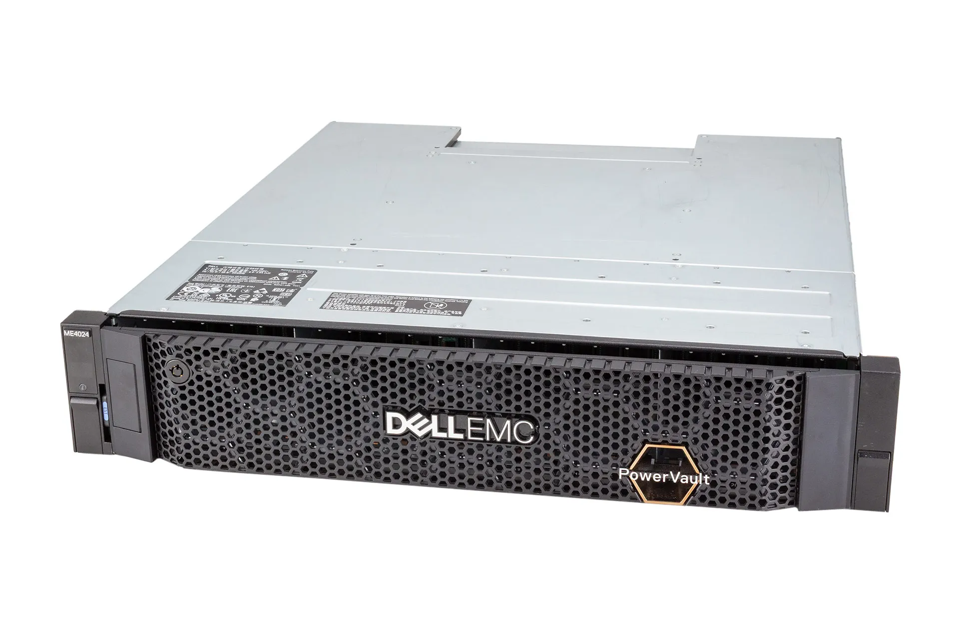 DELL PowerVault ME4024 Storage System, 24xSFF, 2x Controller (1x SAS 12G, 4x SAS 12G)