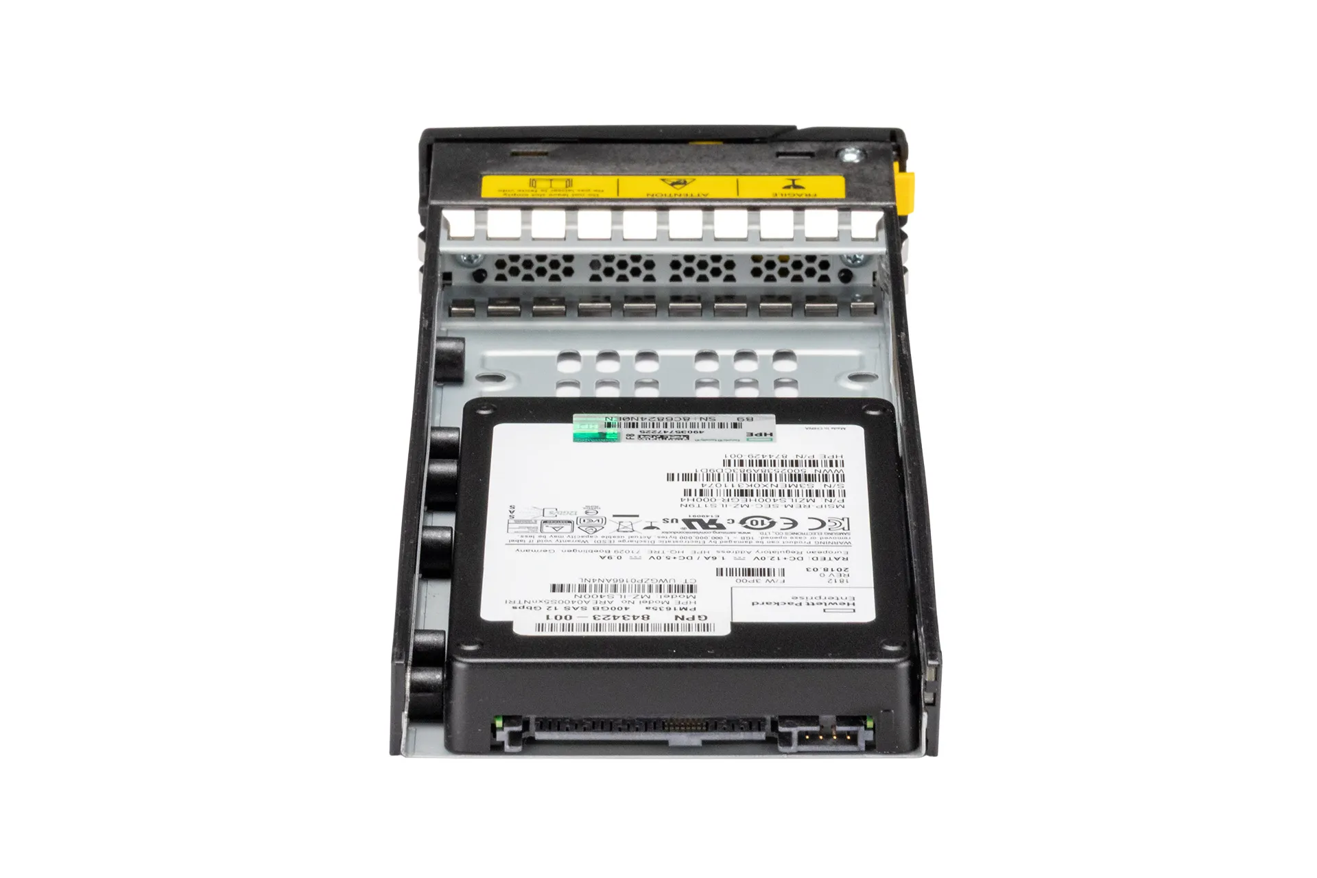 HPE 3PAR SSD 400GB 12G SAS 2.5 Zoll SFF Storage Festplatte für StoreServ 8000, 520b