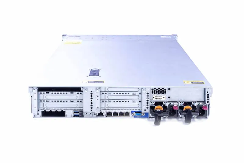 HPE DL380 Gen9, 2x E5-2650v3 2.30GHz, 10-Core, 32GB PC4-2133 RAM, 8xSFF, 2x PCI-Cage, DVD-RW, 2x800W HPE DL380 Gen9, 2x E5-2650v3 2.30GHz, 10-Core, 32GB PC4-2133 RAM, 8xSFF, 2x PCI-Cage, DVD-RW, 2x800W