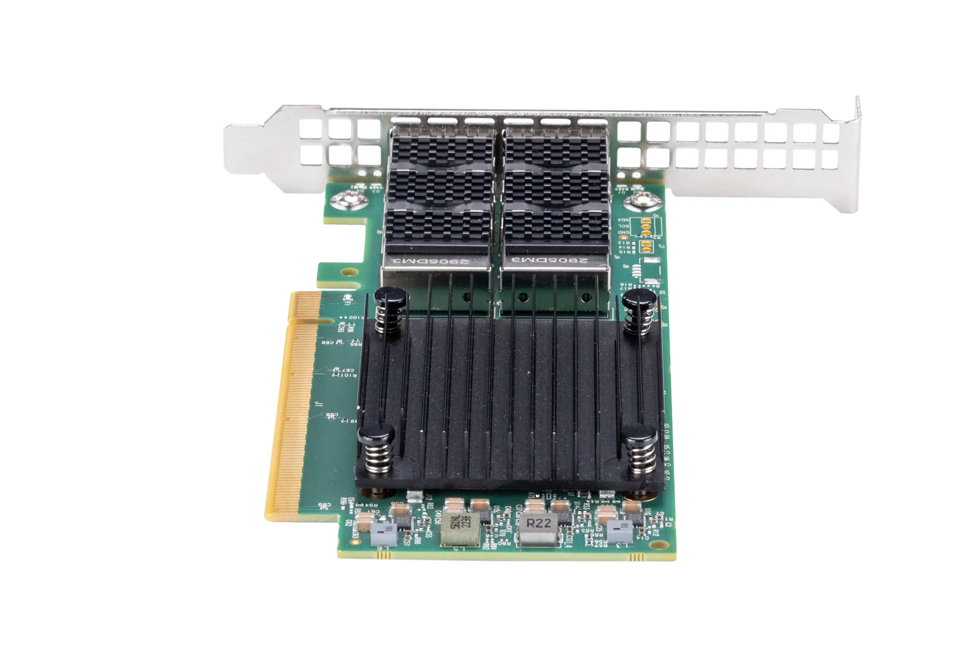 Mellanox ConnectX-6 Dx 100G Netzwerkkarte Infiniband QSFP56 Dual Port PCIe 4.0 NIC