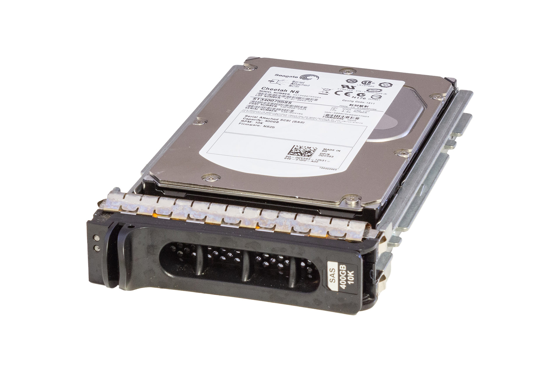 0GY583 DELL HDD 400GB 3G SAS 10k 3.5", ST3400755SS, cover 0GY583 DELL HDD 400GB 3G SAS 10k 3.5", ST3400755SS, cover