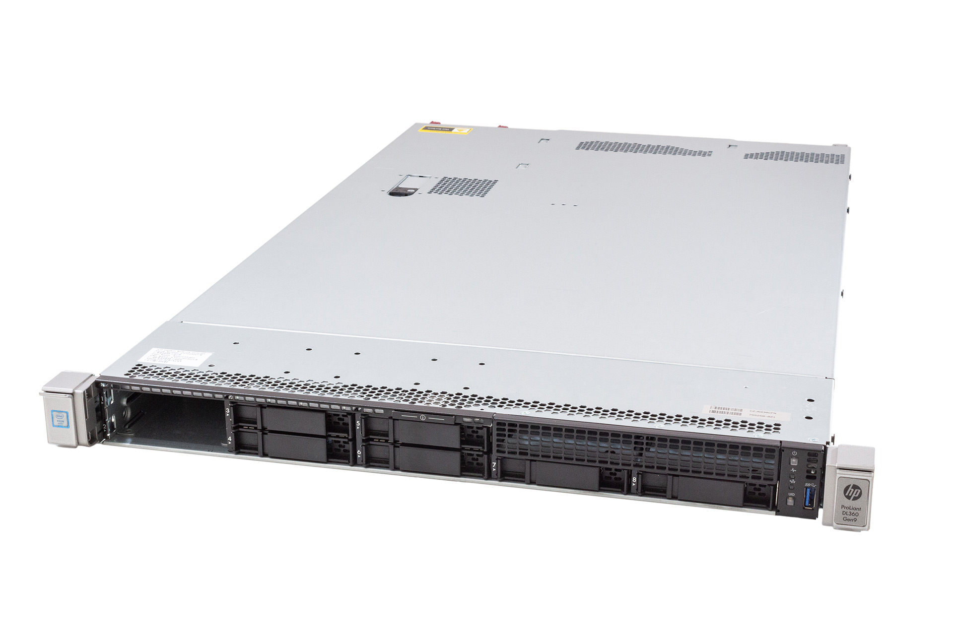 HPE ProLiant DL360 Gen9 Rack Server, 2x E5-2623v3 3.0GHz, 4-Core, 64GB RAM, 2x 480GB SDD (8xSFF), P440ar