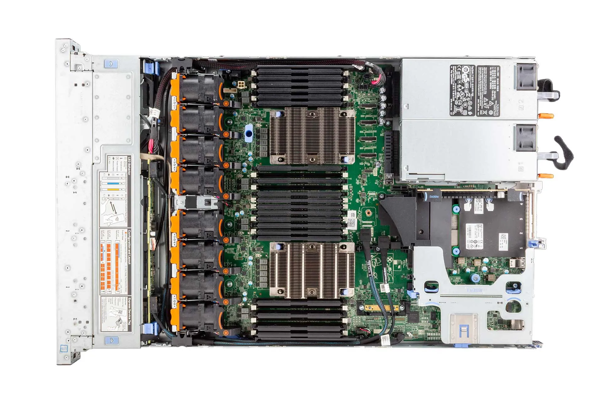 Dell Unity XT Metro Node R640 Rack Server, 2x Silver 1208 2.10GHz, 8-Core, noRAM, 8xSFF SATA, noRaid