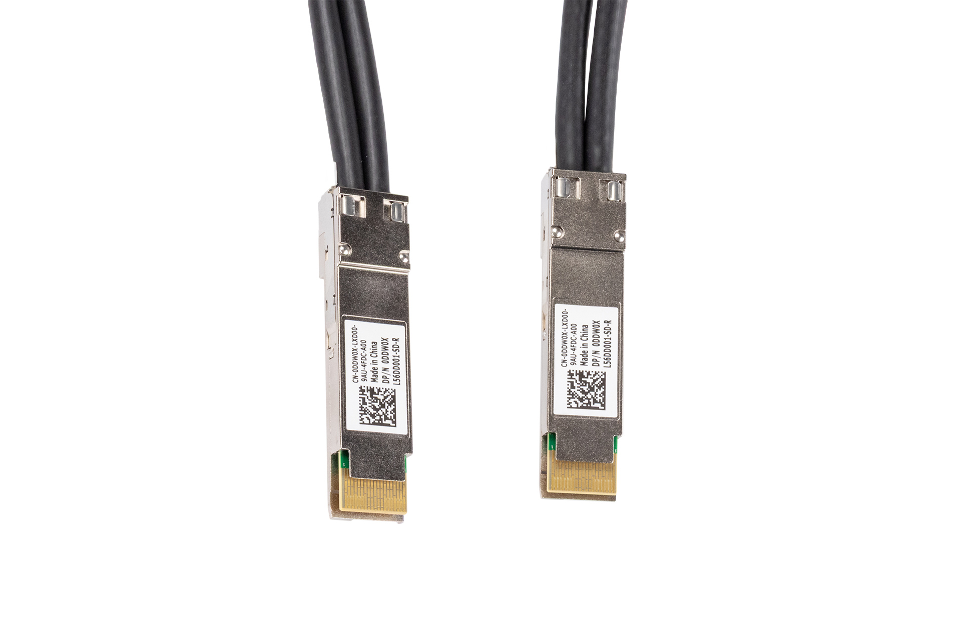 Dell Kabel Direct Attached Copper, DAC, 200GbE QSFP28DD auf QSFP28DD, 0.5m