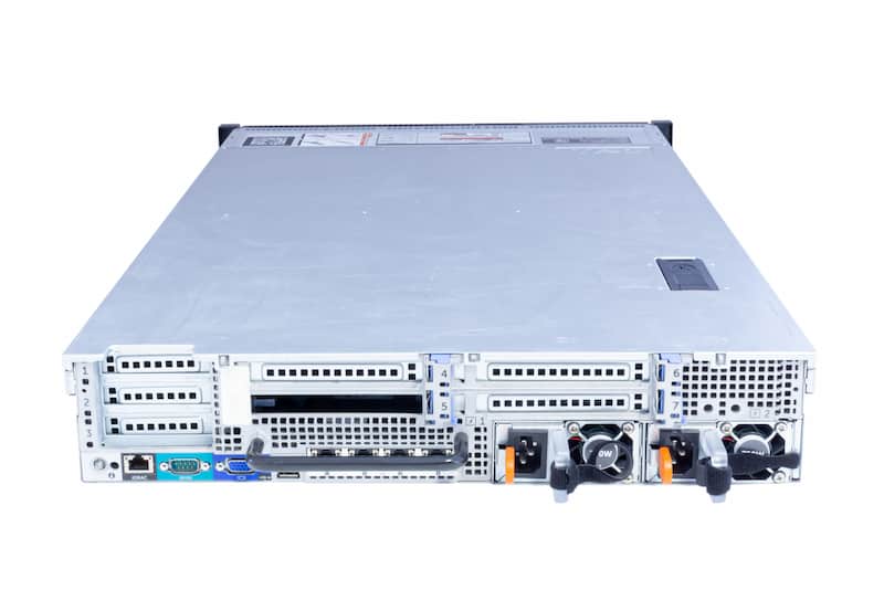 Dell R720, 2x E5-2640 2.5GHz, 6-Core, 32GB PC3-12800R (2x16), 8xLFF, DVD-RW, H710Mini, 2x750W