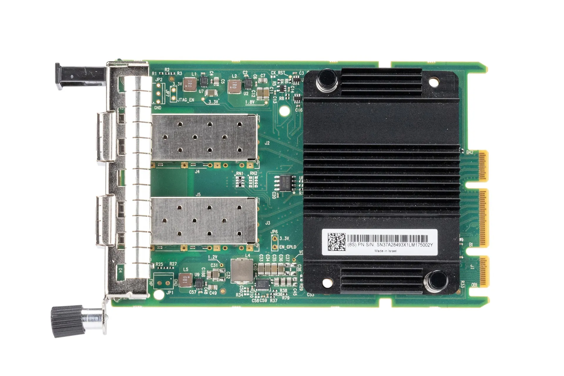 Lenovo ThinkSystem Mellanox ConnectX-6 Lx 10/25GbE Netzwerkkarte Ethernet SFP28 Dual Port OCP NIC Lenovo ThinkSystem Mellanox ConnectX-6 Lx 10/25GbE Netzwerkkarte Ethernet SFP28 Dual Port OCP NIC