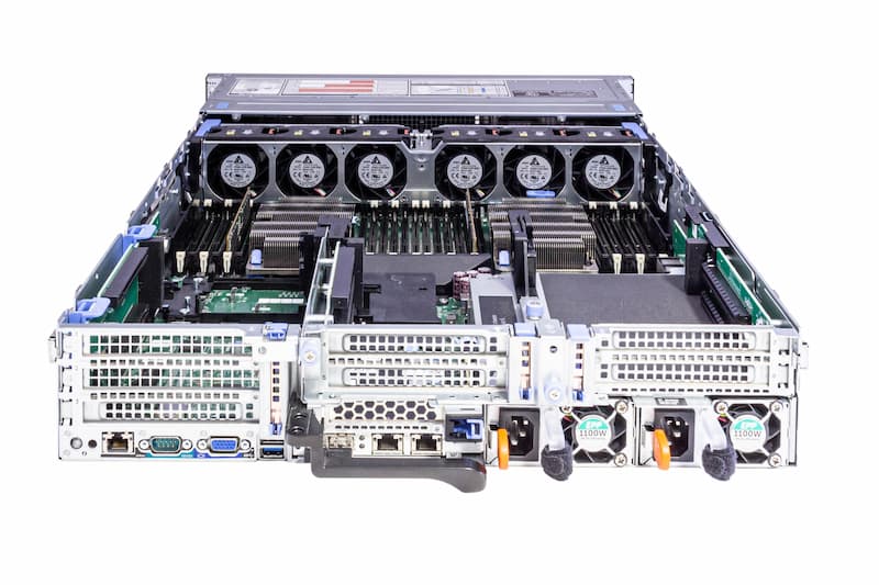DELL R740, 2x Gold-5118@2.3GHz, 12-Core, 64GB PC4-2666V (2x32), no_BP, 7xPCi-x16,2x16G_IDSDM,2x1110W DELL R740, 2x Gold-5118@2.3GHz, 12-Core, 64GB PC4-2666V (2x32), no_BP, 7xPCi-x16,2x16G_IDSDM,2x1110W