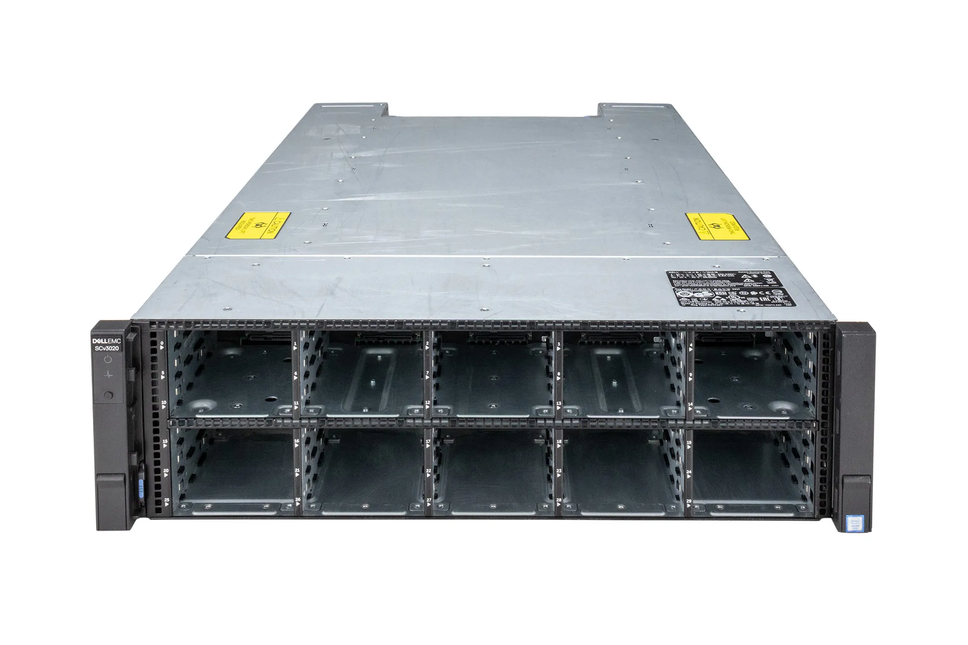 Dell Storage SCv3020, 30x SFF, 2x Controller E18M 12G SAS