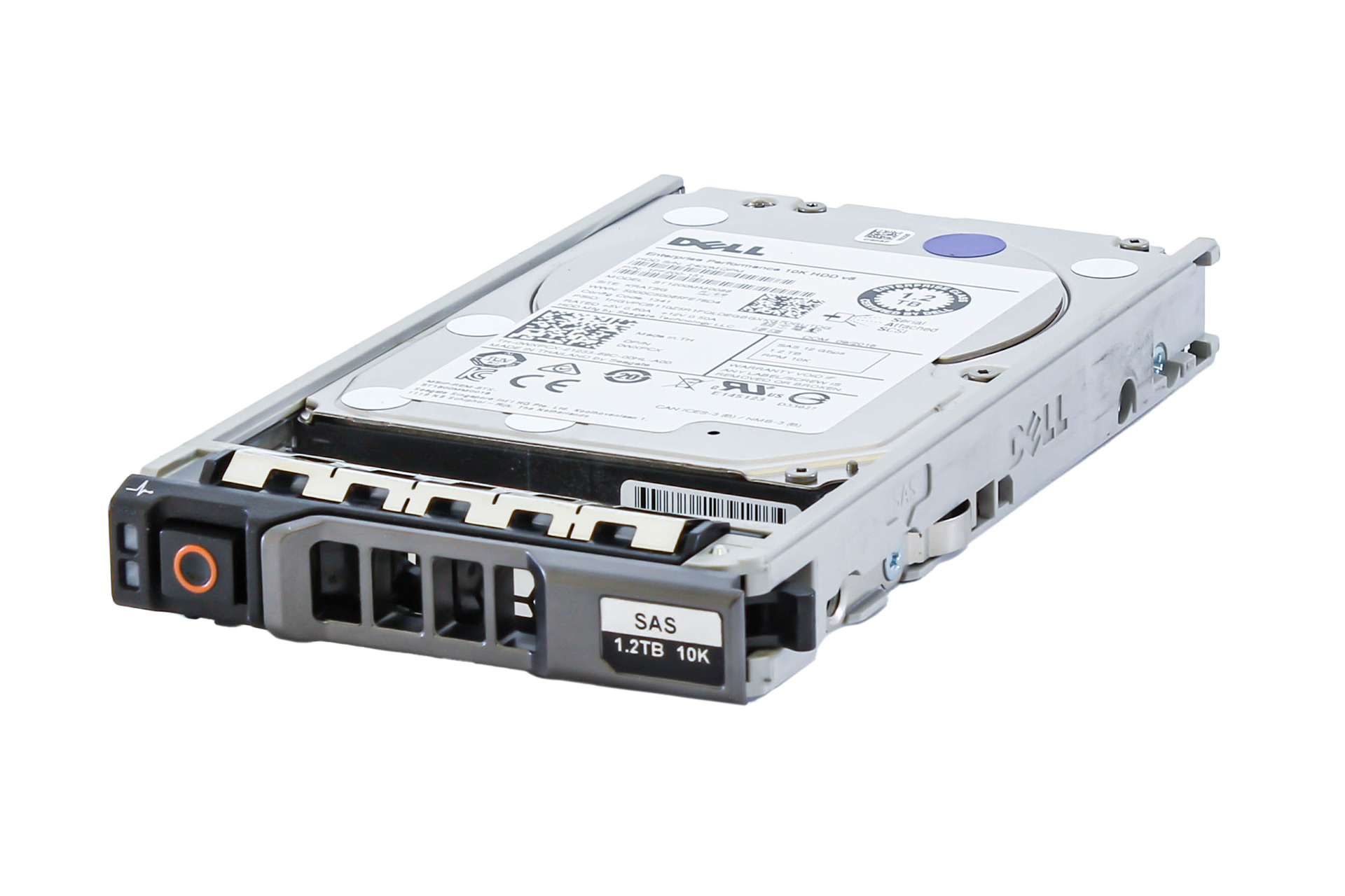 DELL HDD 1.2TB 12G SAS 10k 2.5“ SFF inkl. HDD Rahmen