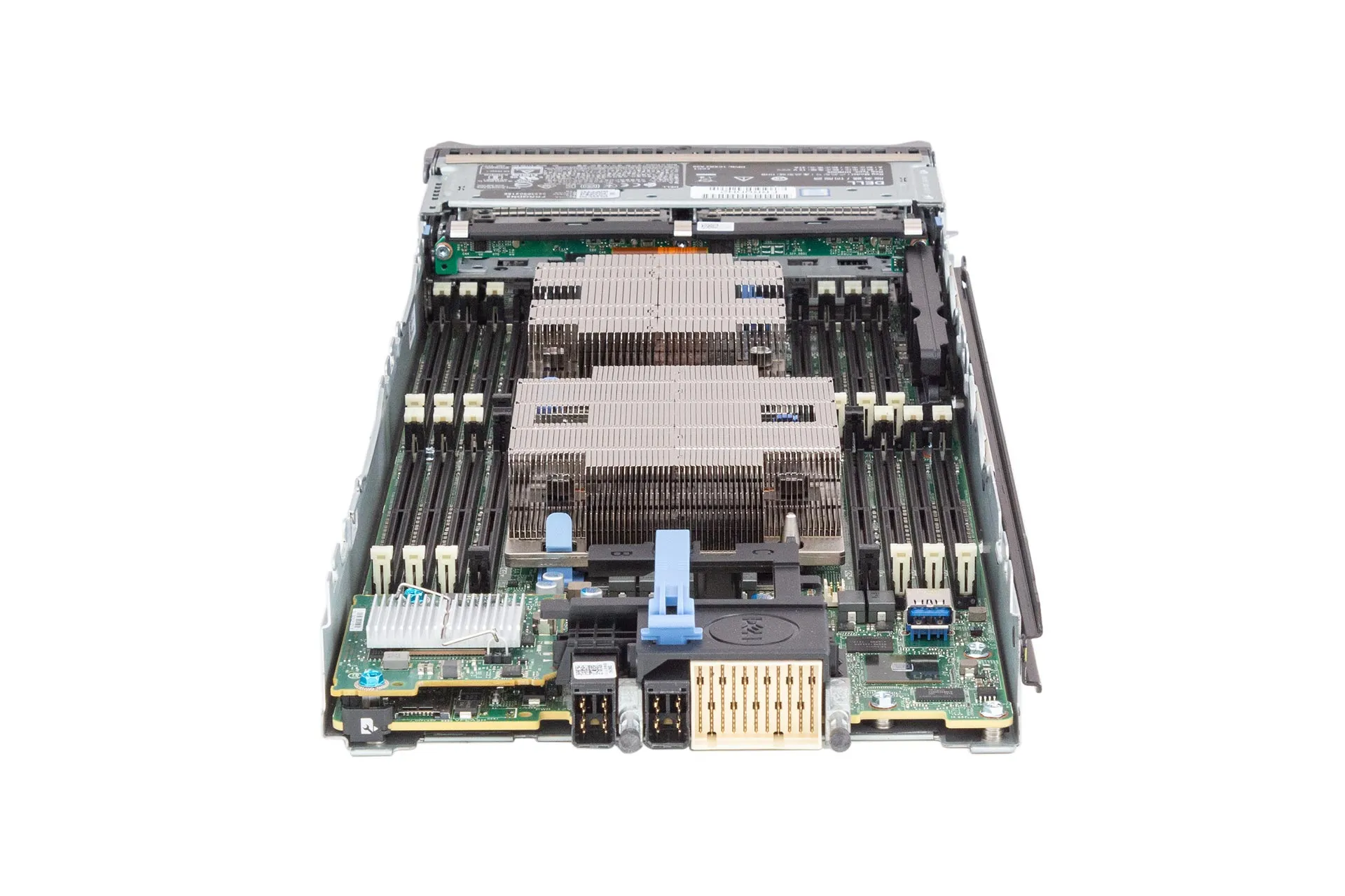Dell M640 Blade Server CTO (Chassis, Board, Backpl, 2xHeatsink, 1xRaid-H330-Mini, BCM57810-10GbE-DP)