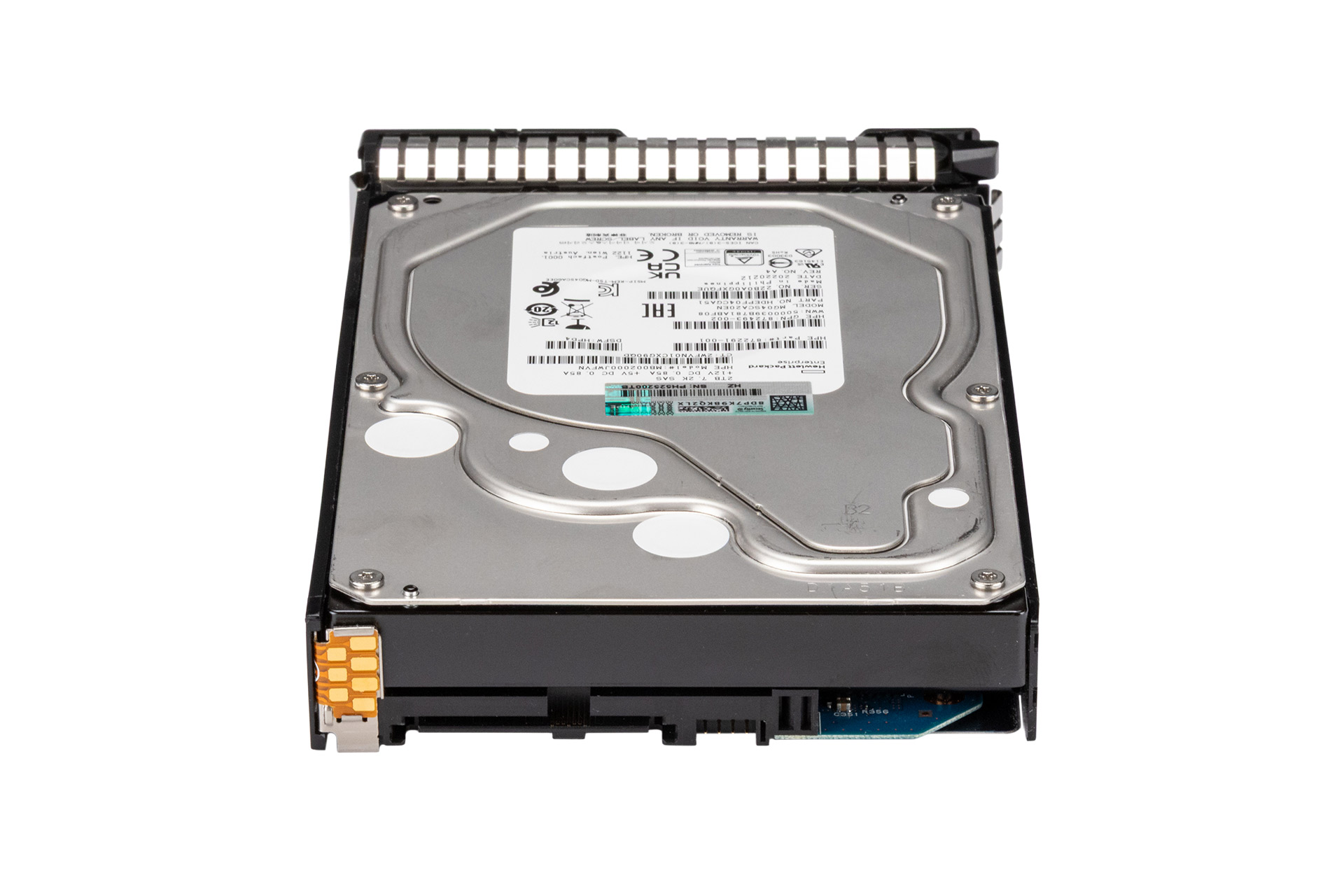 HPE 2TB 12G SAS HDD 7.2k, 3.5 Zoll LFF Festplatte für Server, DP SC