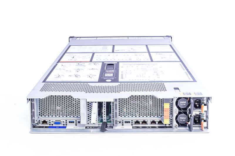Lenovo X3650 M5, 2x E5-2640v3@2.60GHz, 8-Core, 64GB PC4-2133P (2x32),8xSFF, M5210, DVD-RW, 2x750W