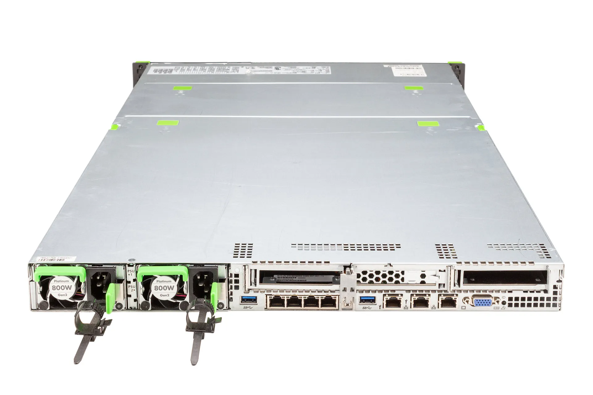 FUJITSU Primergy RX2530 M4 Rack Server, 2x Silver 4110 2.10GHz, 8-Core, noRAM, 8xSFF SATA, noRaid, 4P-GbE-i357 FUJITSU Primergy RX2530 M4 Rack Server, 2x Silver 4110 2.10GHz, 8-Core, noRAM, 8xSFF SATA, noRaid, 4P-GbE-i357