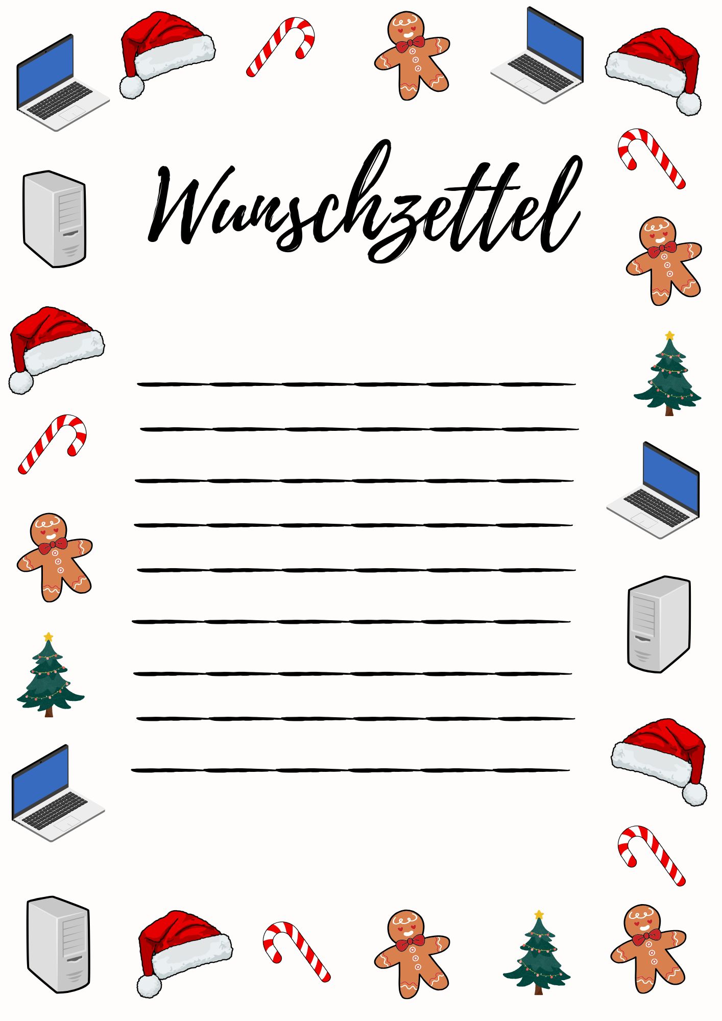 Wunschzettel Wunschzettel