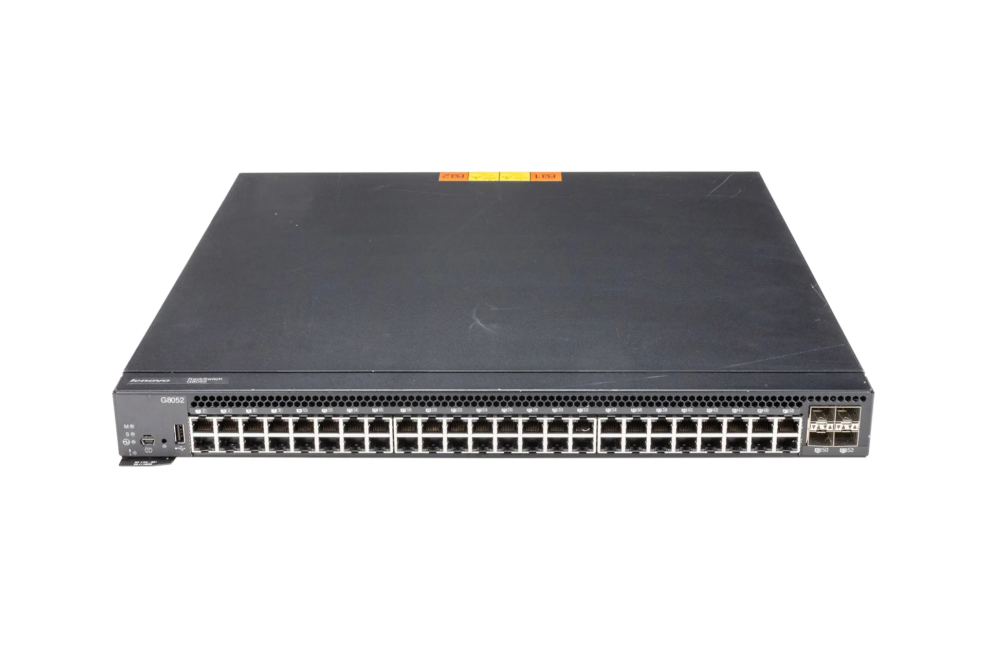 Lenovo G8052 Switch, 48x 1GbE RJ-45, 4x 10GbE SFP+