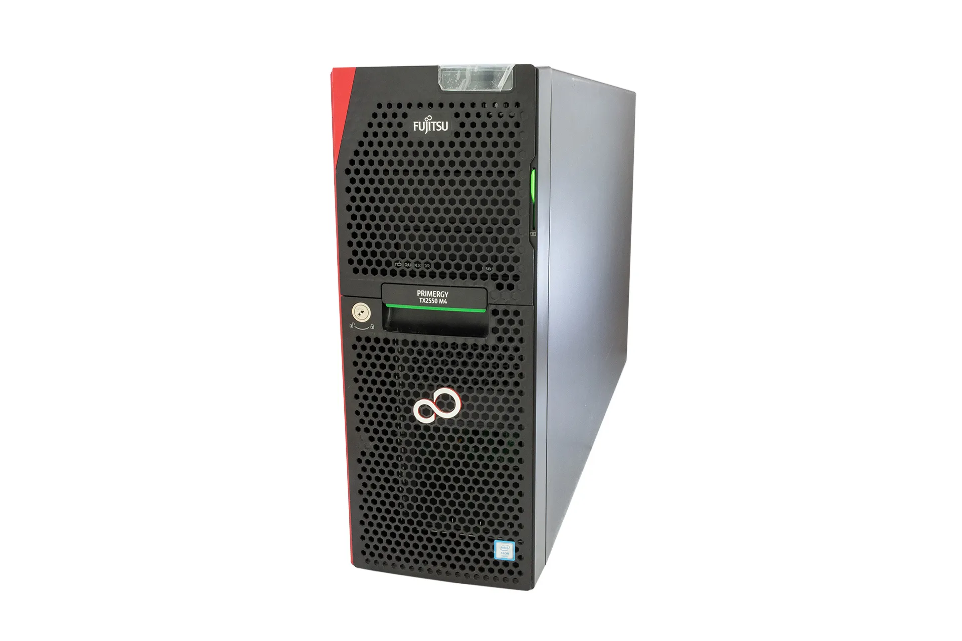 Fujitsu Primergy TX2550 M4 Tower Server, 2x Bronze 3104 1.70GHz, 6-Core, 32GB PC4 RAM, 8xSFF