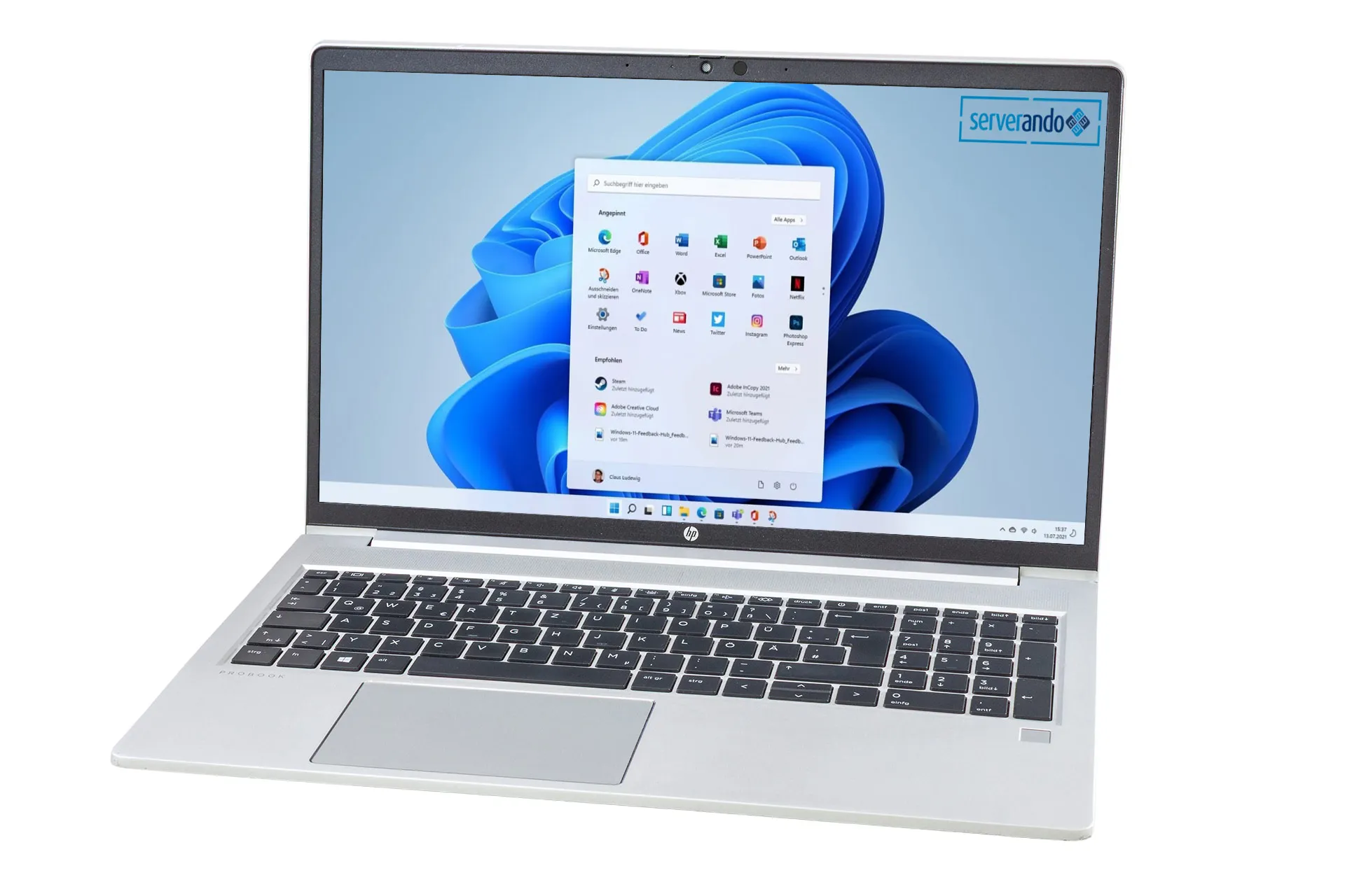 HP EliteBook 650 G8, i5-1135G7 2.40GHz, 4-Core, 16GB PC4, 512GB NVMe SSD, 15.6 Zoll, Win11Pro, B-Ware