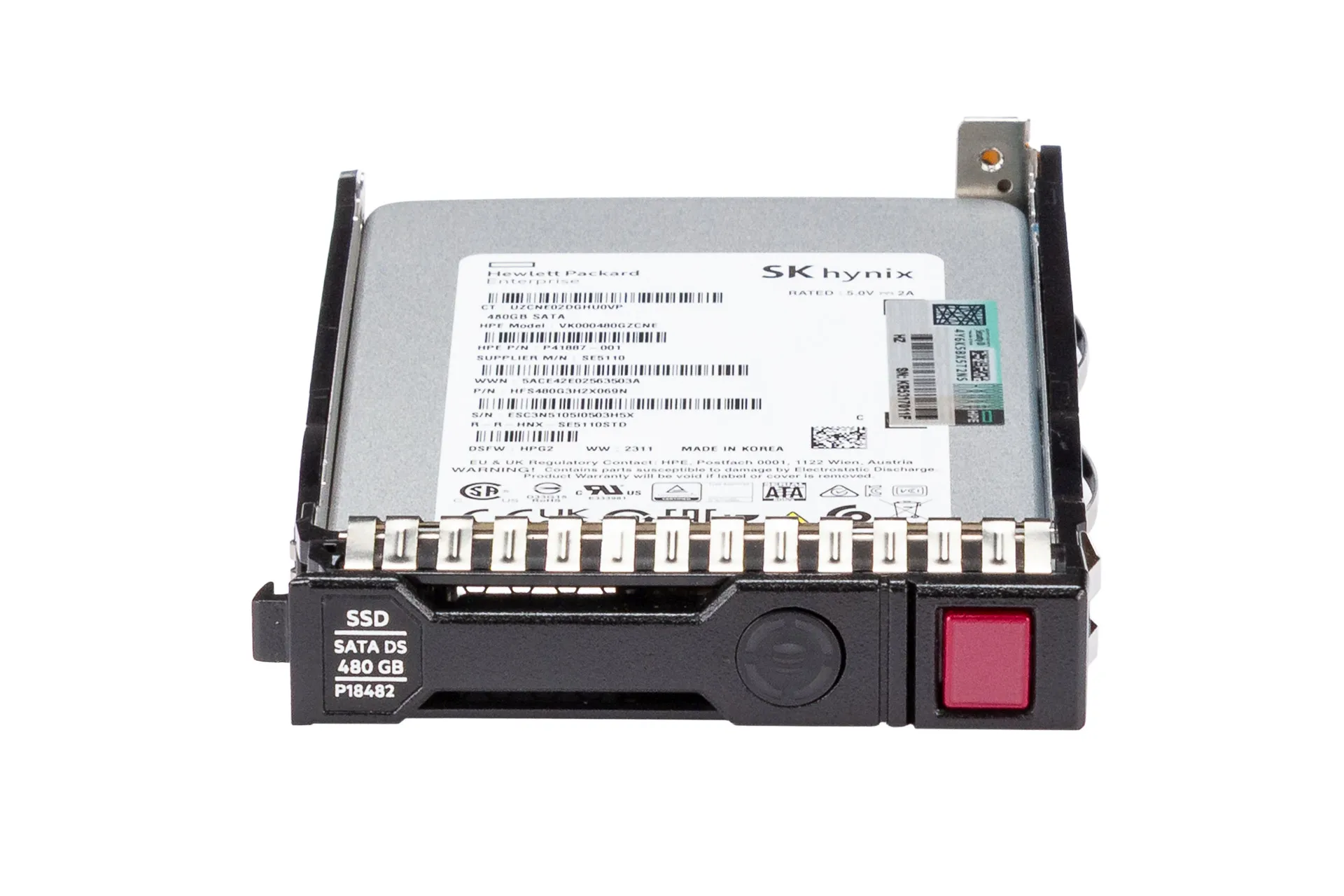 HPE 480GB 6G SATA SSD